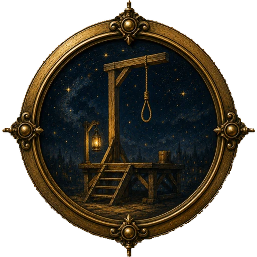 Gallows medallion