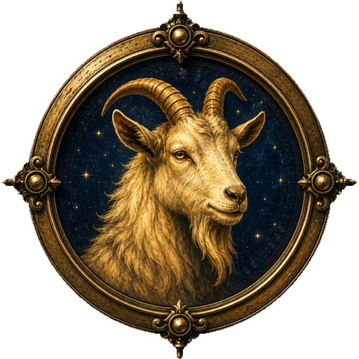 Goat medallion