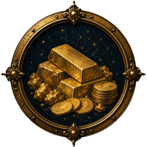 Gold medallion