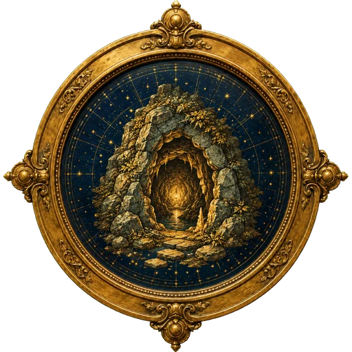 Grotto medallion