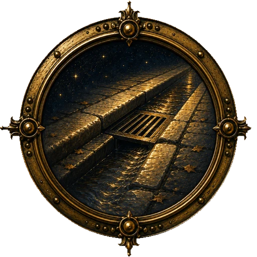 Gutter medallion