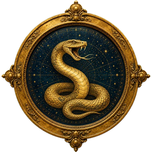 Hissing medallion