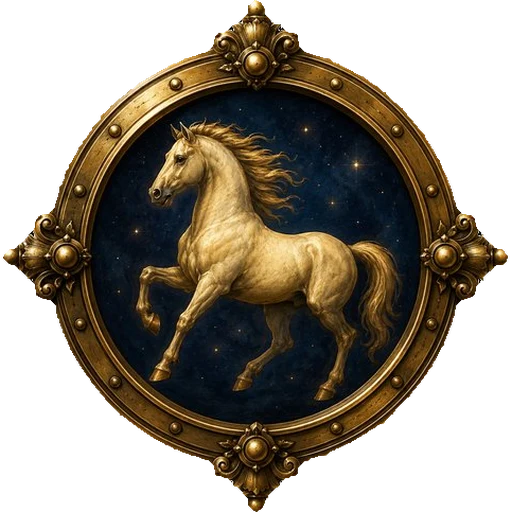 Horse medallion