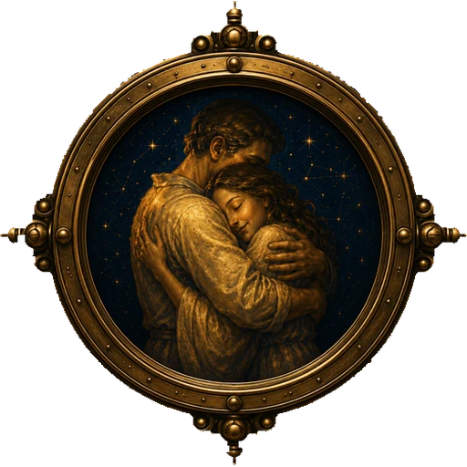 Hug medallion