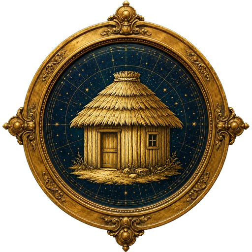 Hut medallion