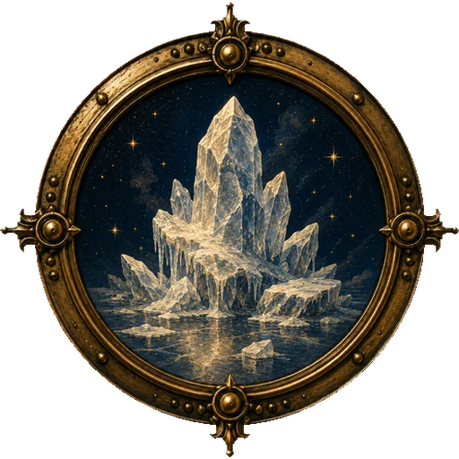 Ice medallion
