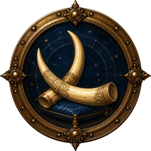 Ivory medallion