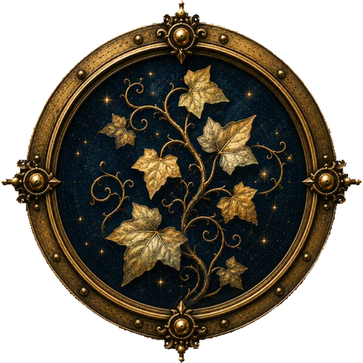 Ivy medallion