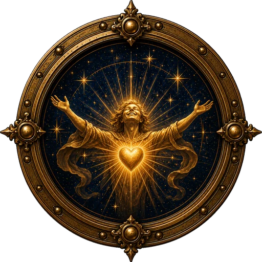 Joy medallion