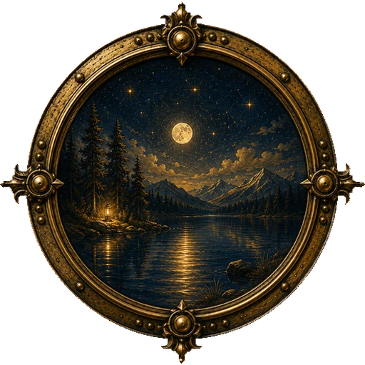 Lake medallion
