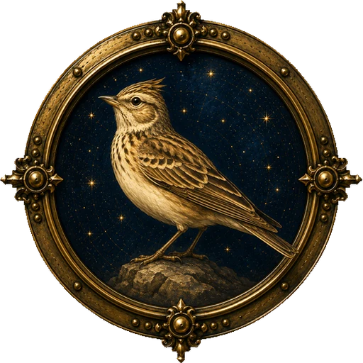 Lark medallion