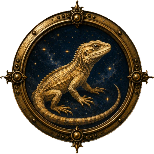Lizard medallion