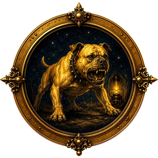 Mad Dog medallion