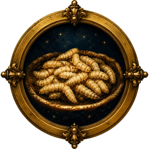 Maggots medallion