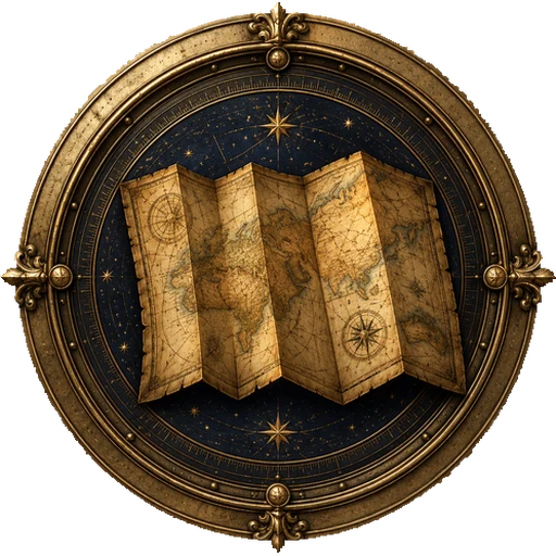 Map medallion