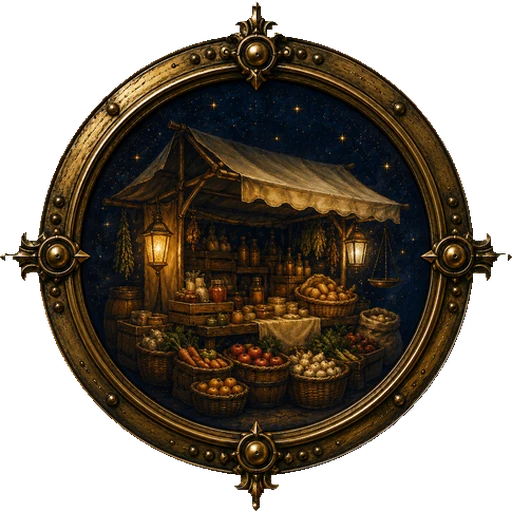 Market medallion