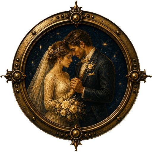 Marriage medallion
