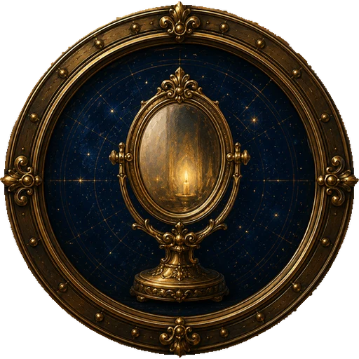 Mirror medallion