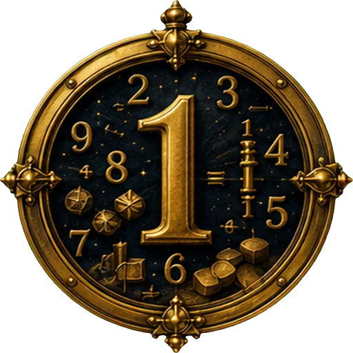 Number medallion
