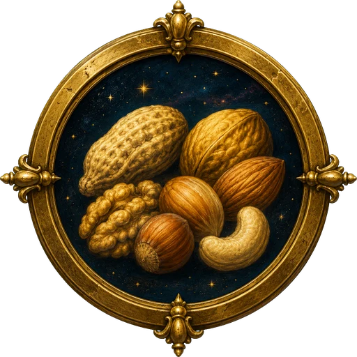 Nuts medallion