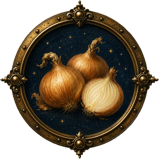 Onion medallion
