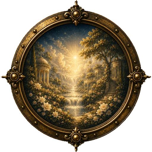 Paradise medallion