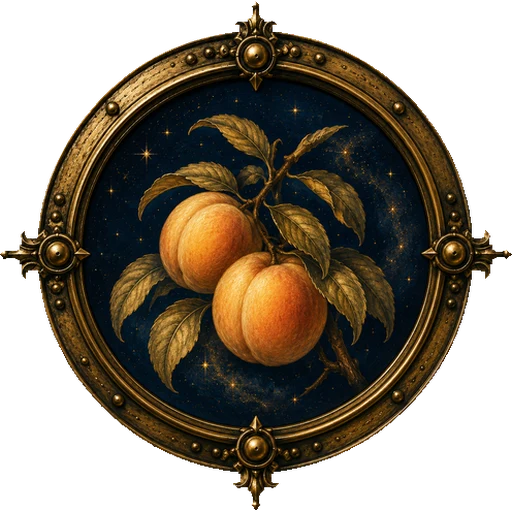 Peaches medallion