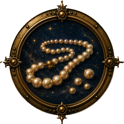Pearls medallion