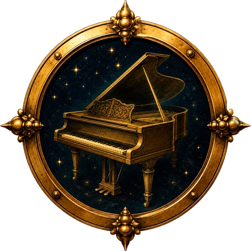 Piano medallion