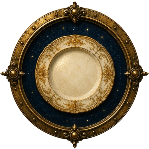 Plate medallion