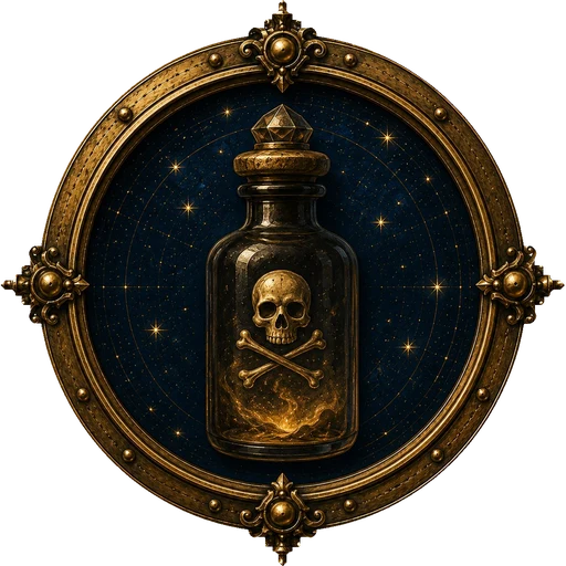 Poison medallion