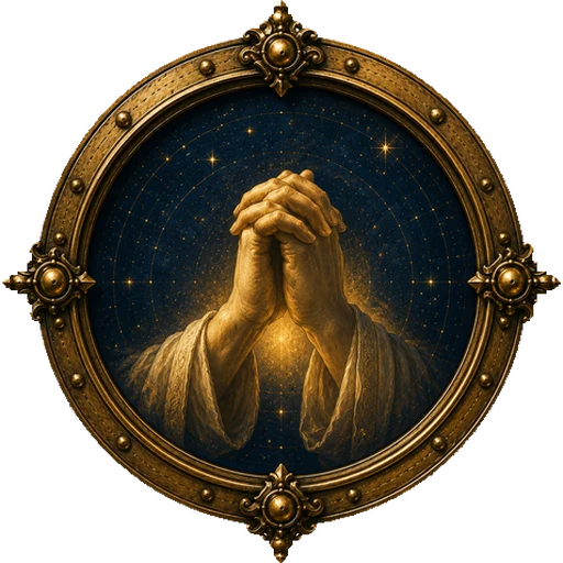 Prayer medallion
