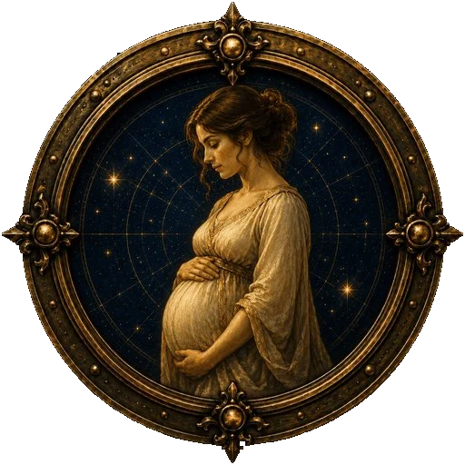 Pregnant medallion