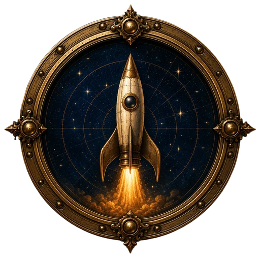 Rocket medallion