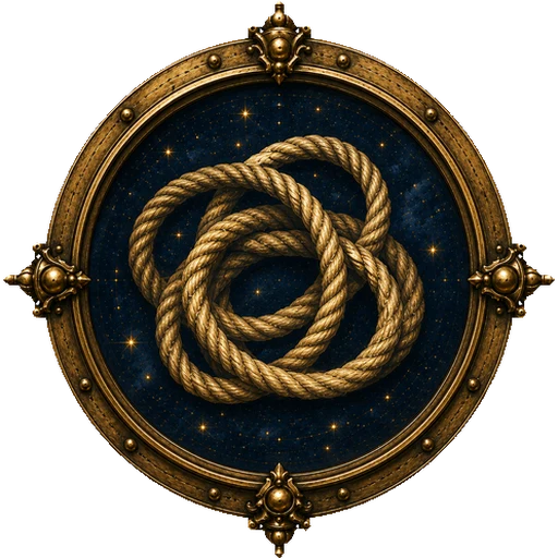 Rope medallion