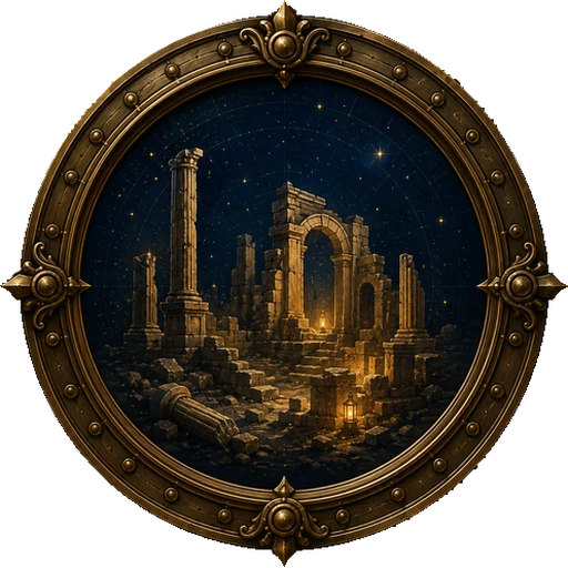 Ruins medallion