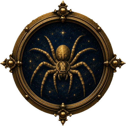 Spider medallion