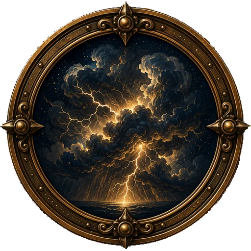 Storm medallion