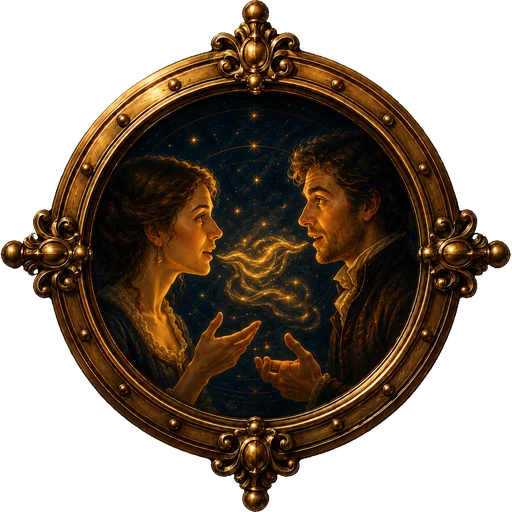 Talking medallion