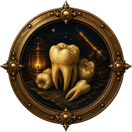 Teeth medallion