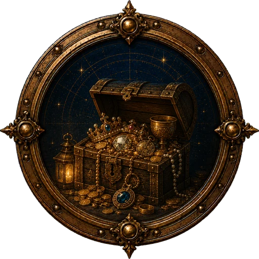 Treasures medallion