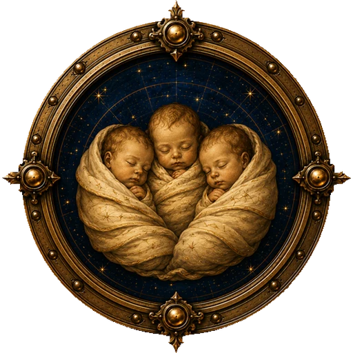 Triplets medallion