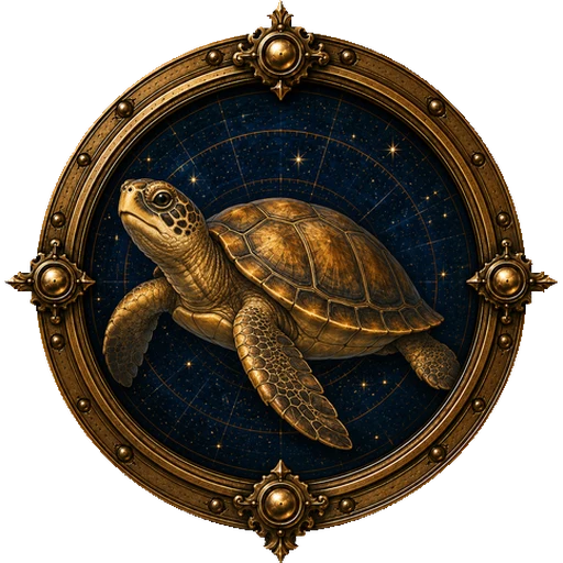 Turtle medallion