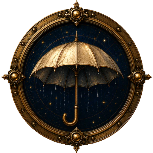Umbrella medallion
