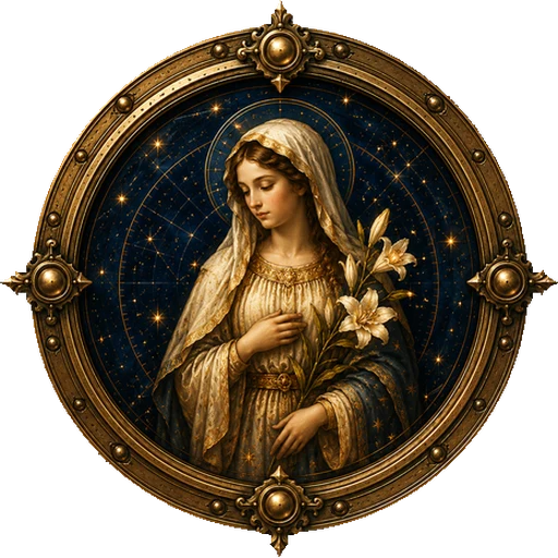 Virgin medallion