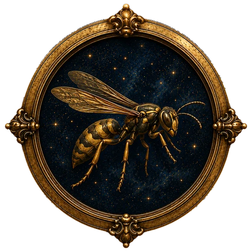 Wasp medallion