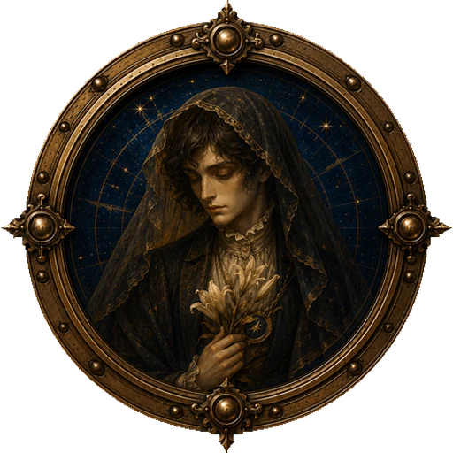 Widow medallion