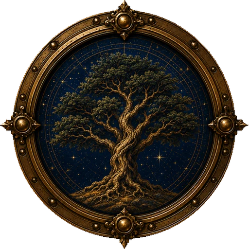 Yew Tree medallion