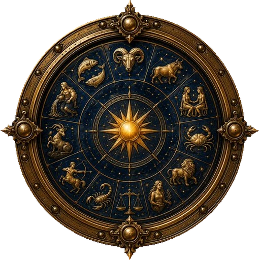 Zodiac medallion
